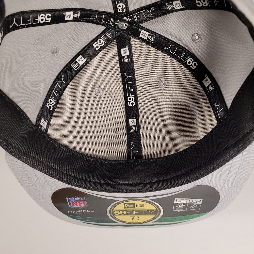 Dallas Cowboys New Era 59Fifty Grey Hat in Szie 7 3/4 - Picture 9 of 9